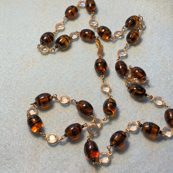 Ballagio crystal and bead costume necklace - Picture 9 of 9
